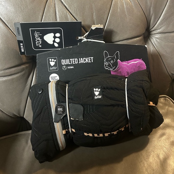 New Hurtta Quilted Dog Coat Jacket 🐾 50cm 20” medium to large - Picture 3 of 5